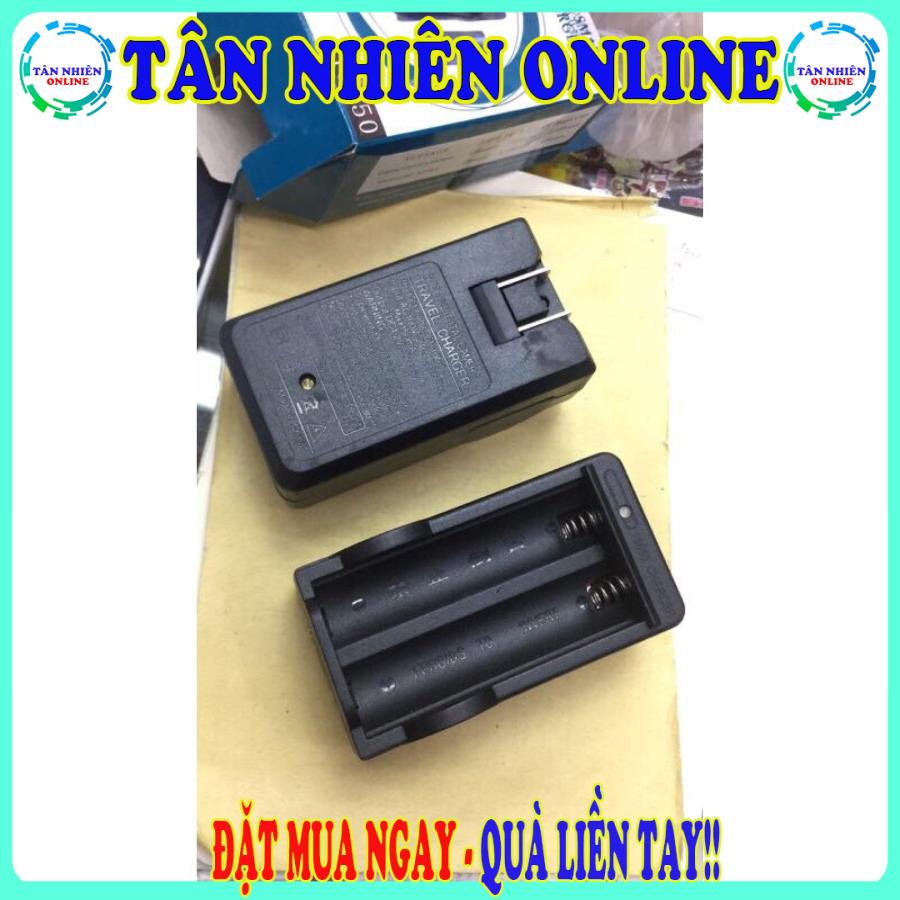 Cục sạc pin 3v7 4v2 loại 2 pin tiện lợi