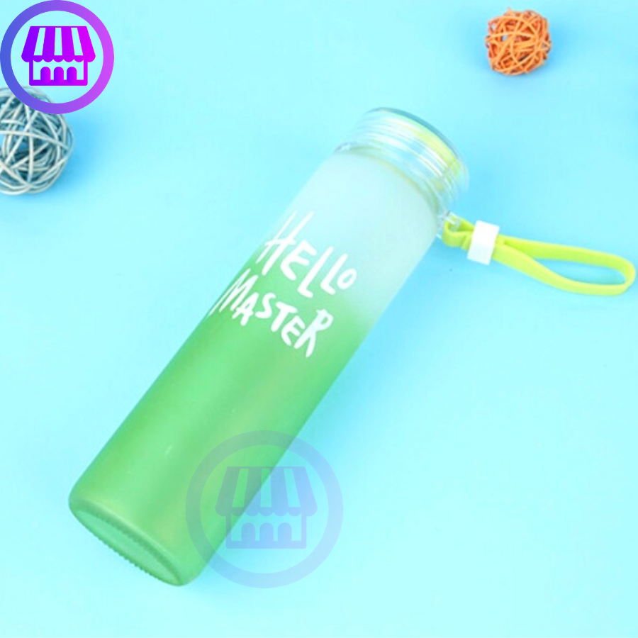 Combo 9 bình thuỷ tinh đựng nước hello master SG-A002