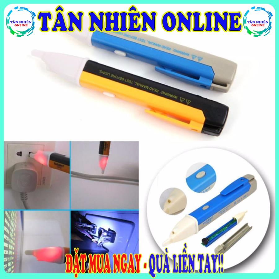 Bút thử điện thông minh, bút thử điện xuyên tường có đèn báo và chuông báo có điện