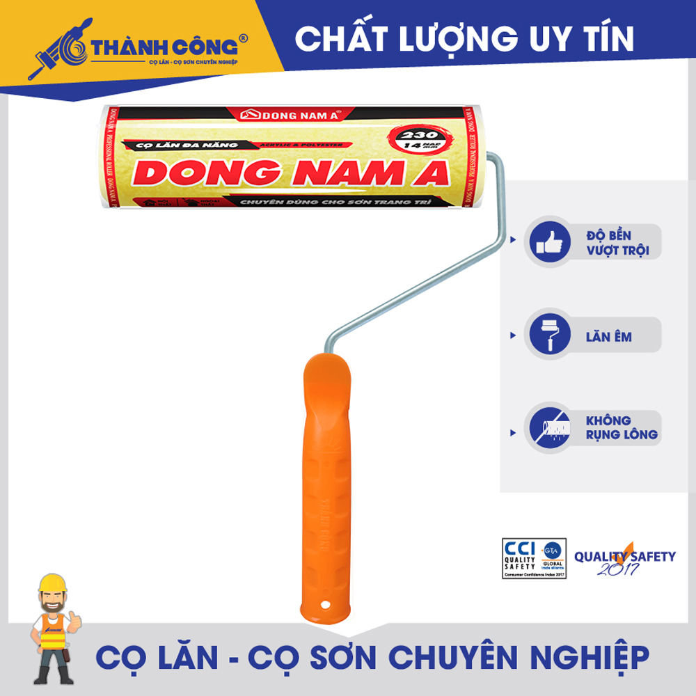 10 Cây Cọ lăn Đông Nam Á cây lăn sơn con lăn sơn nước dùng sơn nhà cửa sơn tường không rụng lông không tạo bọt