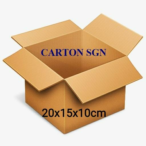 Combo thùng 20 hộp carton 20x15x10