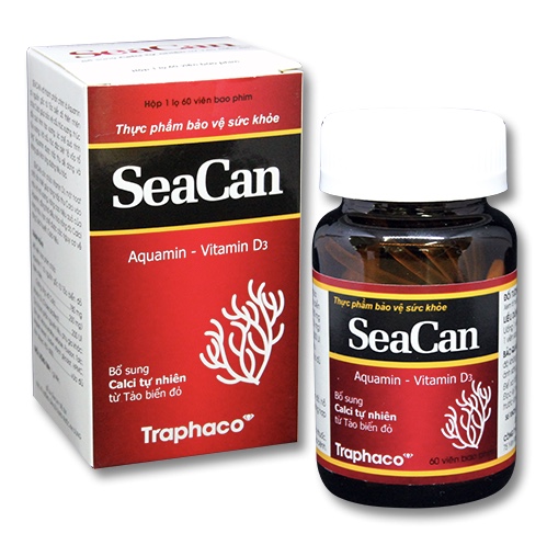 [HCM]SeaCan - Hỗ trợ xương khớp - 60 viên