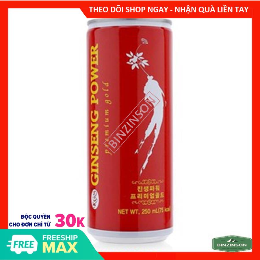 Nước uống tăng lực hồng sâm ginseng power premium gold kgs hàn quốc - binzinson