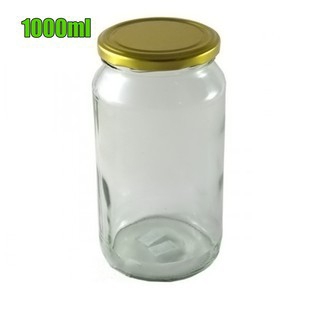 Hũ thủy tinh 1000ml nắp thiết