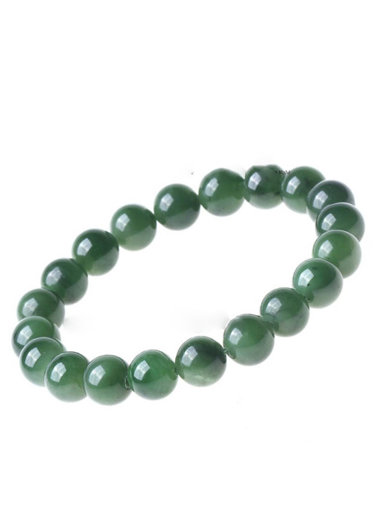Vòng tay đá ngọc bích 10mm