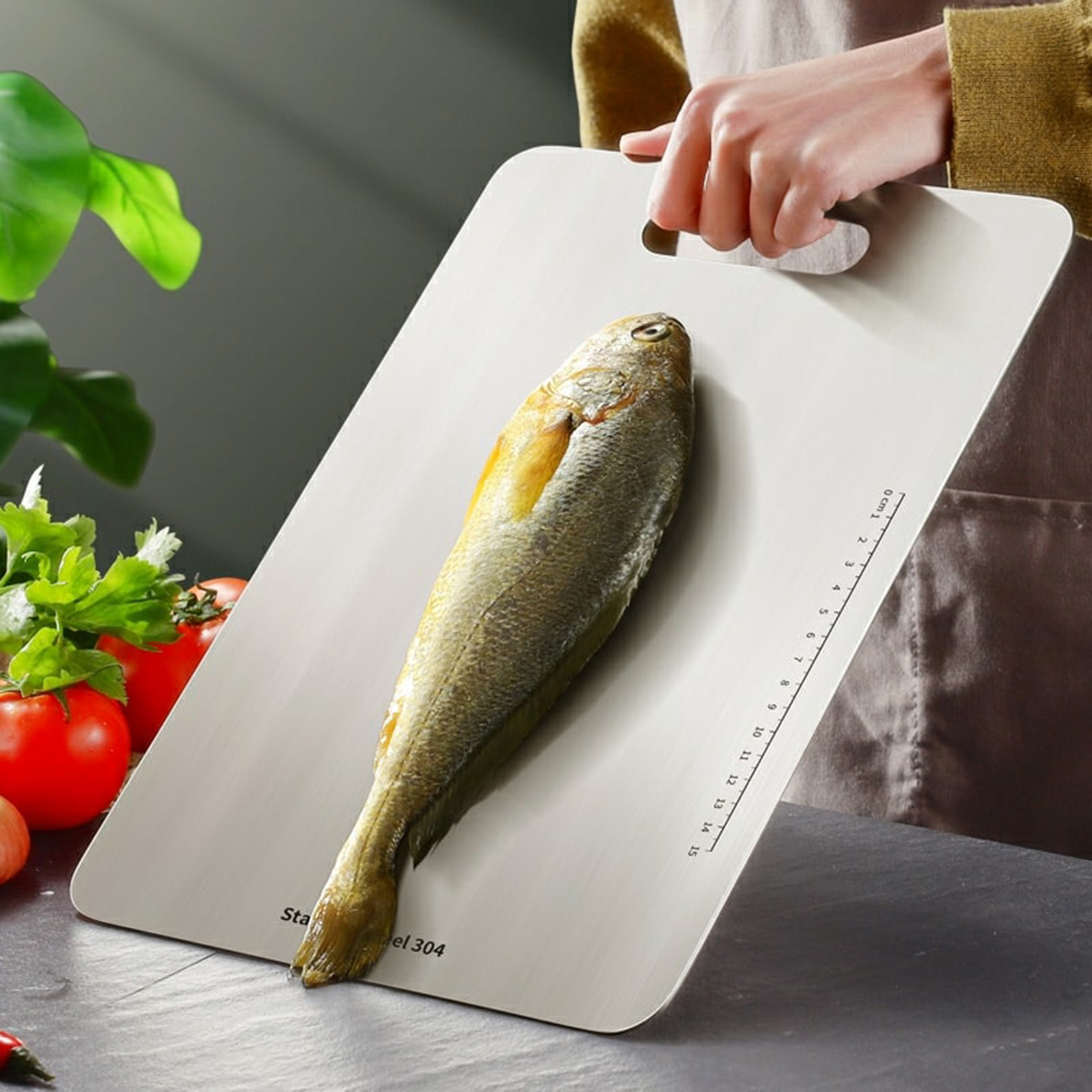 Thớt inox Sus 304, an toàn , không nấm mốc