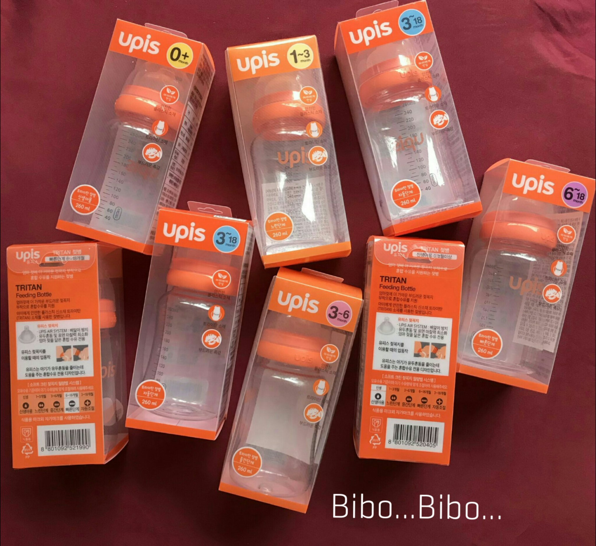 Bình sữa Upis 260ml