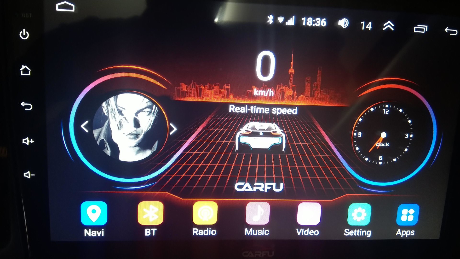Full bộ màn hình Android 9 in 4G , camera hành trình, camera lùi, mặt dưỡng cho xe Accent