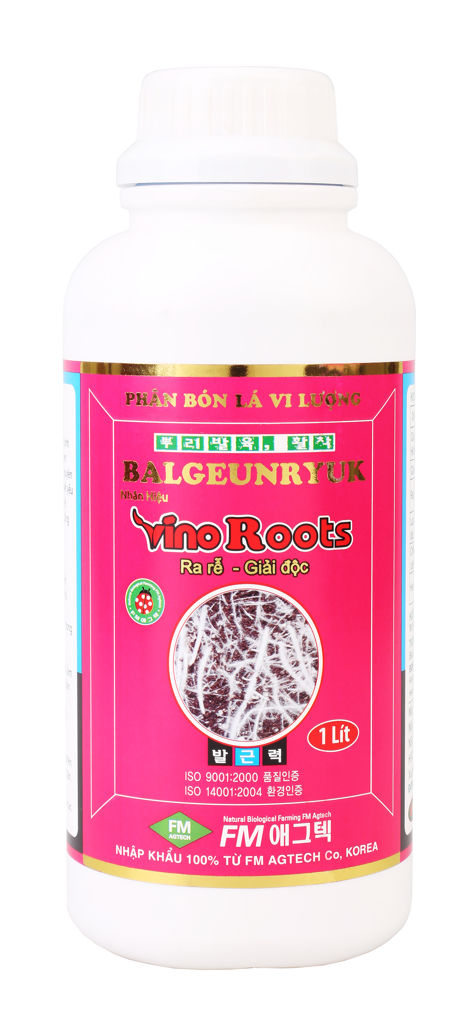 Phân tưới gốc Vino Roots - Ra rễ, giải độc loại 1 lít