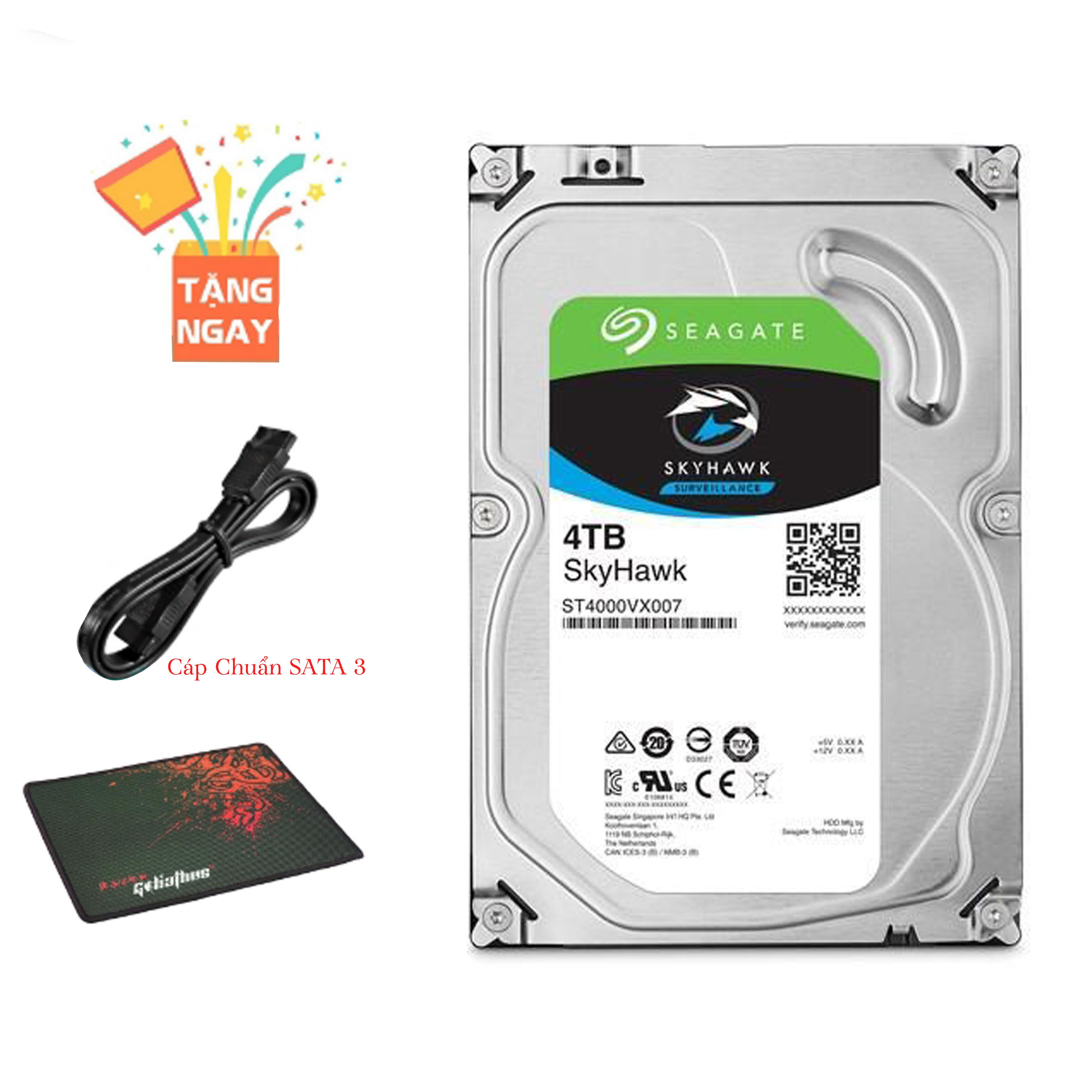 Ổ cứng HDD 4TB Seagate SkyHawk Surveillance 3.5 inch