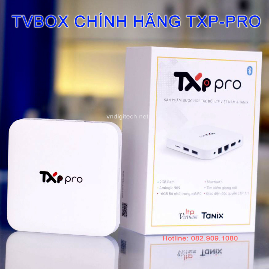 TXP PRO - TV BOX GIÁ RẺ XEM TRUYỀN HÌNH ỔN ĐỊNH HỖ TRỢ TÌM KIẾM GIỌNG NÓI S905W/2GB/16GB. THIẾT BỊ GIẢI TRÍ CHO TIVI. Tặng kèm cáp av 1 ra 3