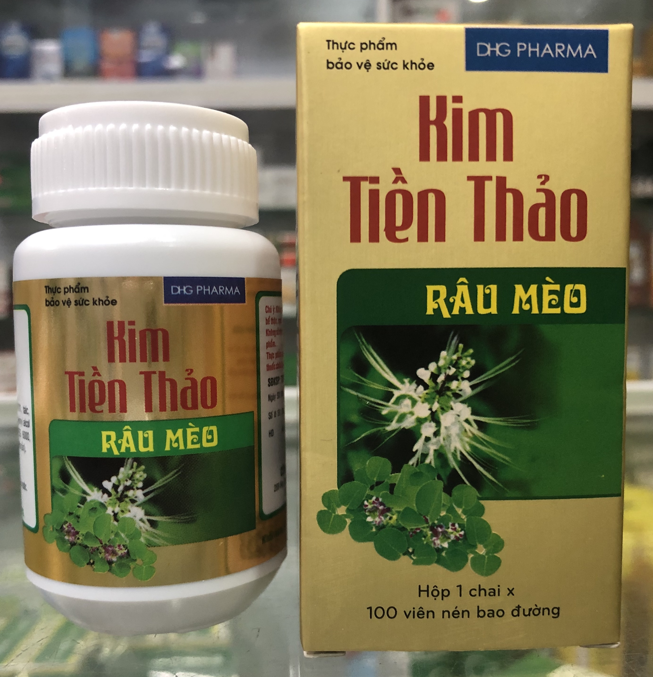 [HCM]Kim Tiền Thảo Râu Mèo - 100 viên - DHG Pharma