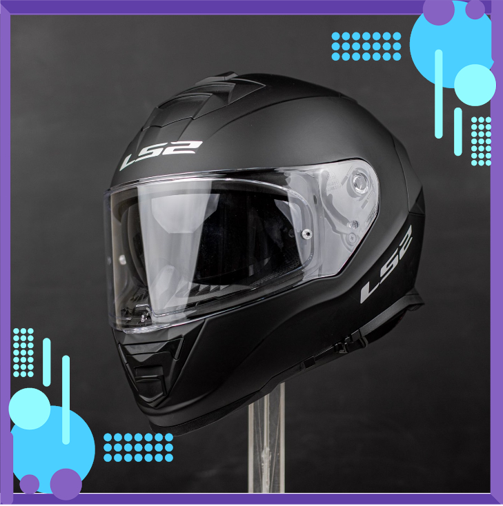 Mũ bảo hiểm fullface ls2 ff800 đen nhám