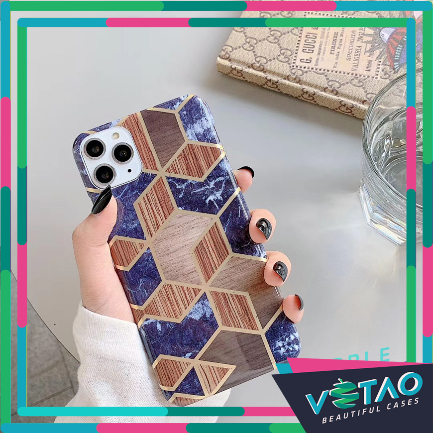 Ốp iphone 7 8 plus x xs xs max 11 11 pro 11 pro max, ốp lưng iphone vân gỗ