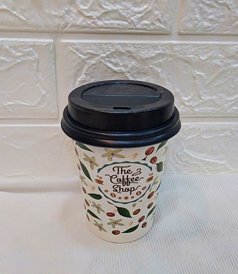 50 Ly Giấy In Hình Coffee 14oz – 360 ml | Ly giấy cafe | Ly giấy đựng cà phê | Cốc giấy | Cốc giấy cafe | Ly giấy có nắp