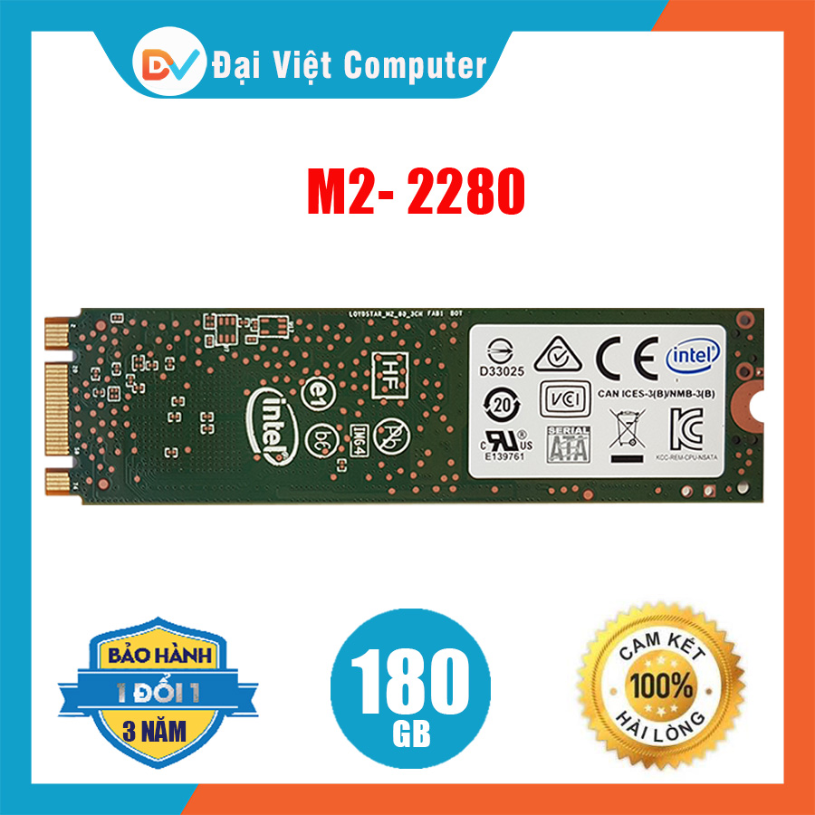 Ổ cứng ssd intel 540s 180gb m.2 2280 sata - 540s 180