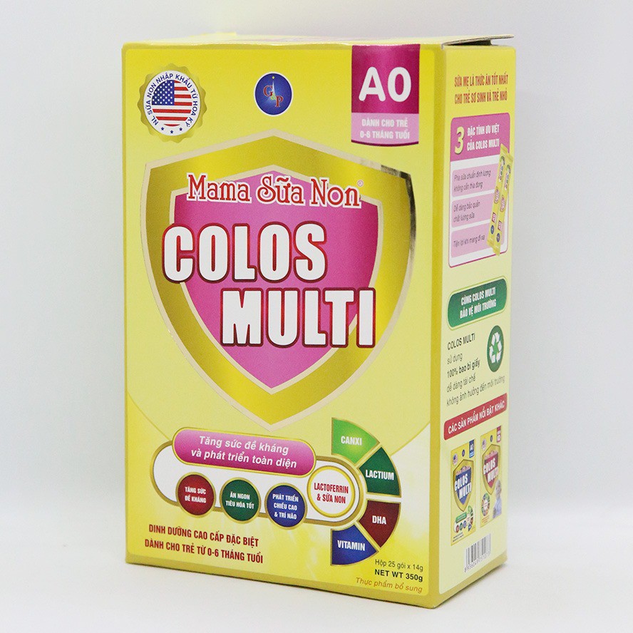 Sữa non colos multi a0 hộp 350g