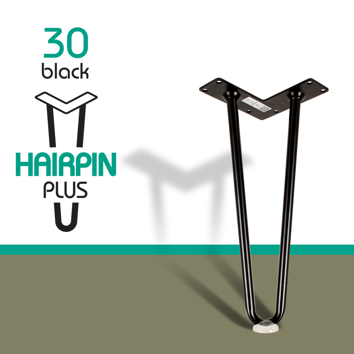 Chân bàn sắt Hairpin Plus 30cm