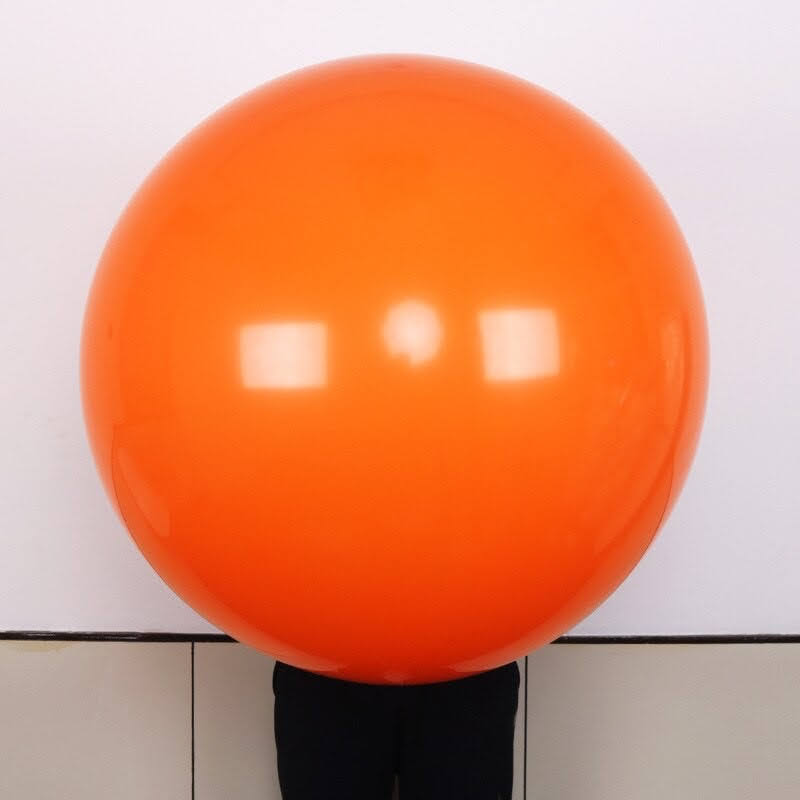 Màu Da Cam - Bóng Bay Siêu To Khổng Lồ Size Đại Đường Kính 90cm (36 inch), Bóng Bay Trang trí, Bong Bóng Siêu To Khổng Lồ Size Đại, Bong Bóng Chúc Mừng Năm Mới, Bong Bóng Happy New Year, Bong Bóng Noel - Loại Tròn Dày