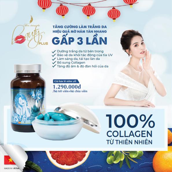 Viên Uống Trắng Da Beauty Plus