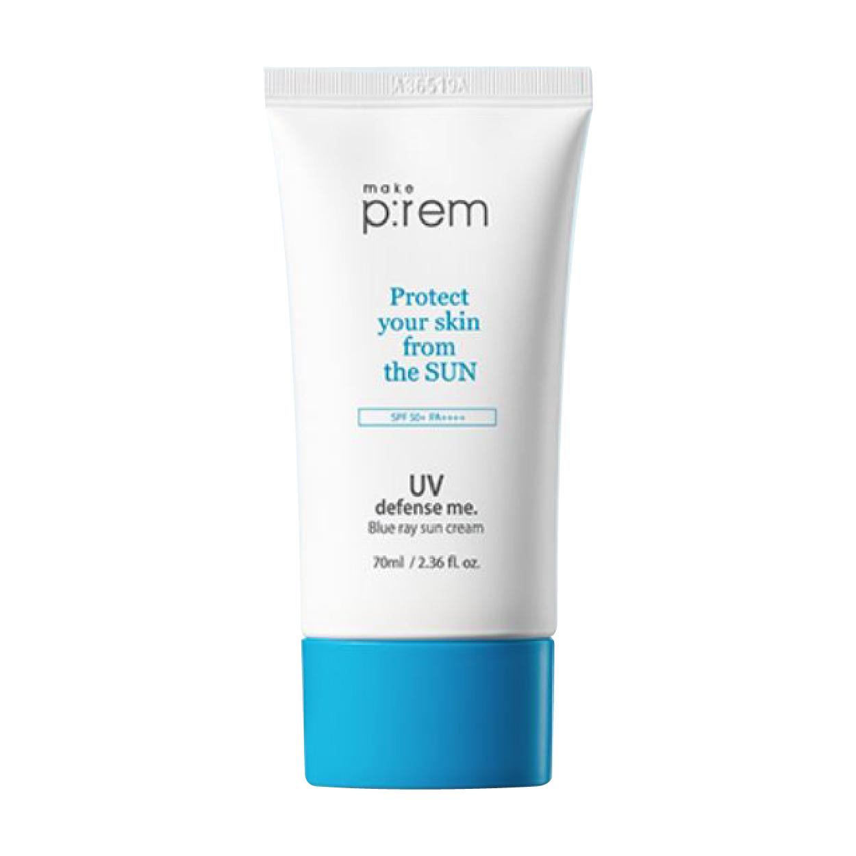 Kem chống nắng vật lý uv defense me. blue ray sun cream spf 50+ pa++++