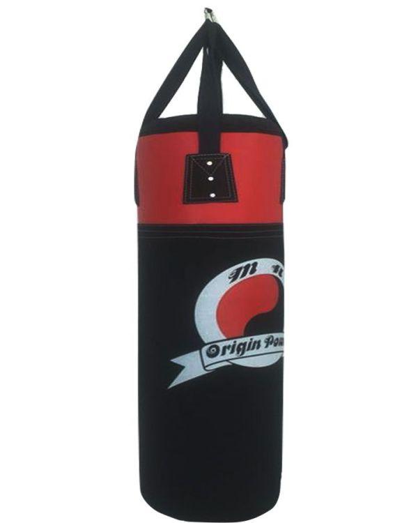 Bao cát Boxing đã nhồi hoàn thiện chiều cao 80cm nặng 20kg đai treo dù cao cấp chất liệu băng Da đấm box tại nhà