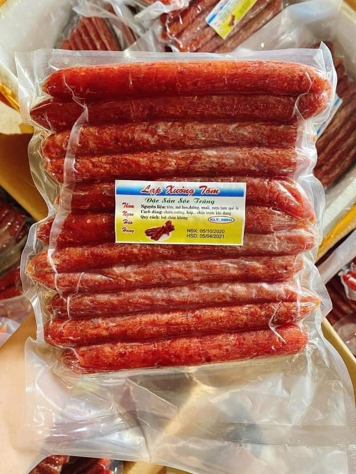 2 Kg "Lạp Xưởng Tôm Tươi - NGON XUẤT SẮC"
