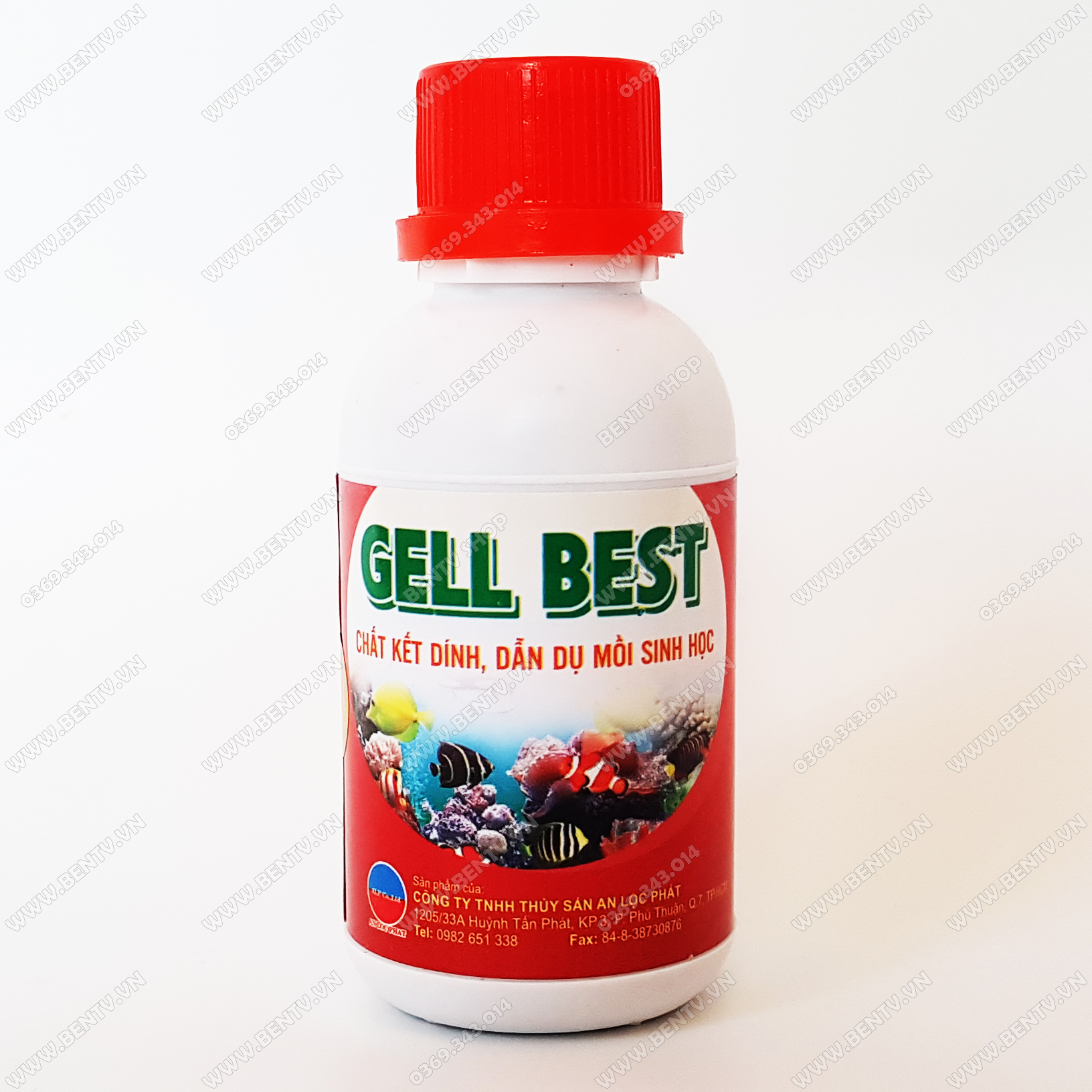 Chất kết dính thức ăn cá cảnh gell best 100ml