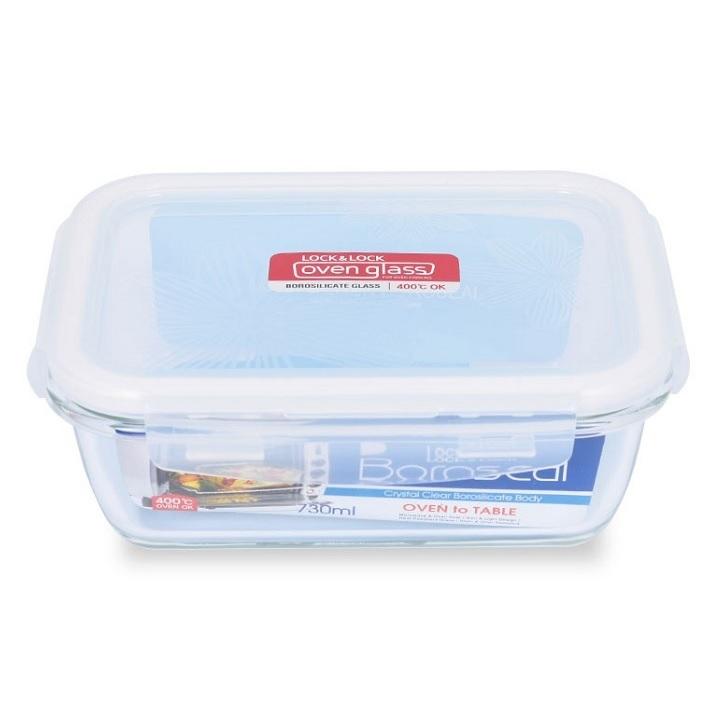 Hộp thủy tinh chịu nhiệt cao cấp Lock&Lock LLG430 730ml - Sử dụng trong lò vi sóng