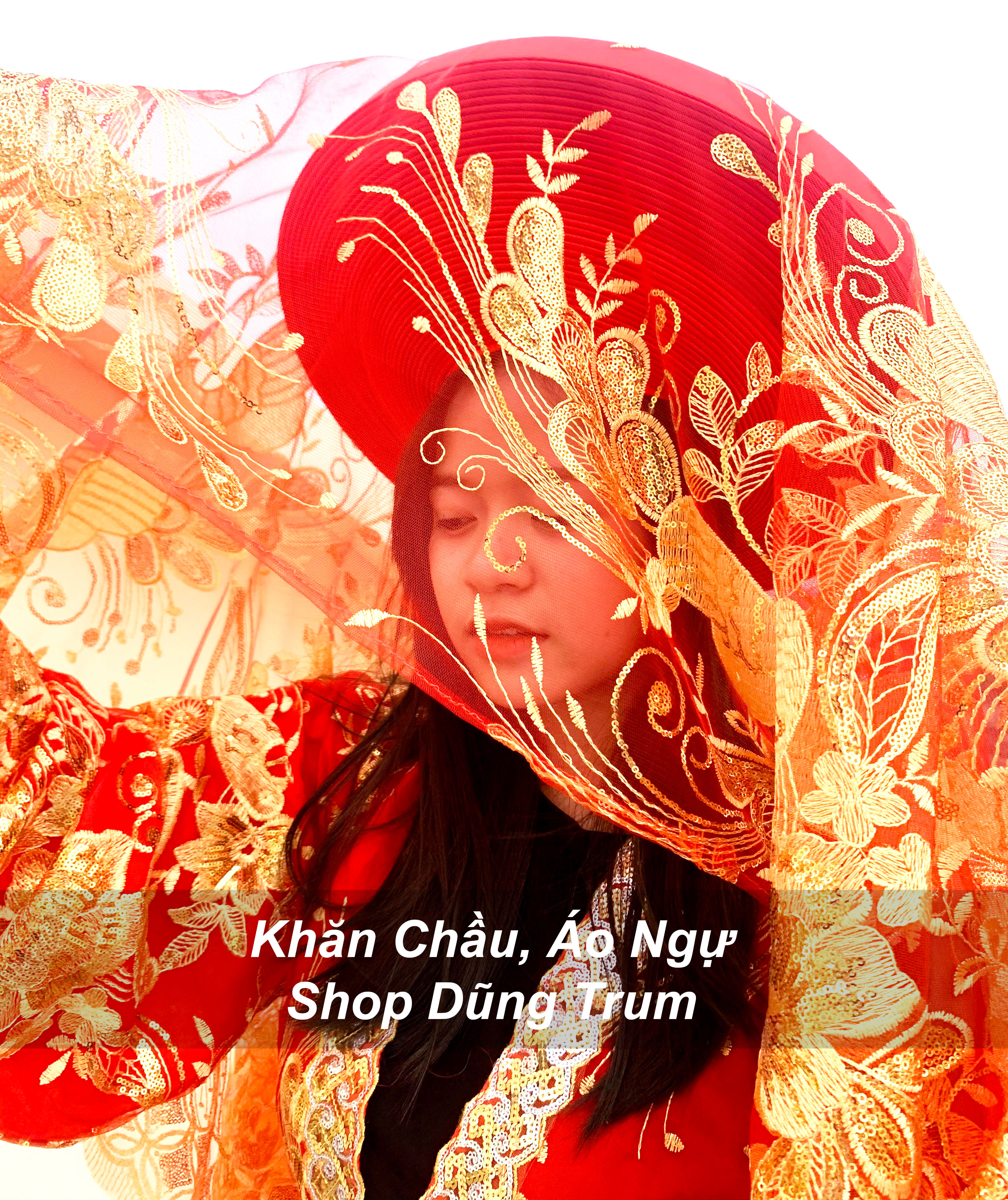 Khăn chúa Mẫu Đệ Nhất, Mẫu Đệ Nhị, Mẫu Đệ Tam, khăn hầu giá Mẫu, phụ kiện hầu đồng