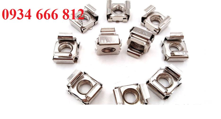 Combo 100c Ecu cài M6 mạ niken trắng sáng như inox