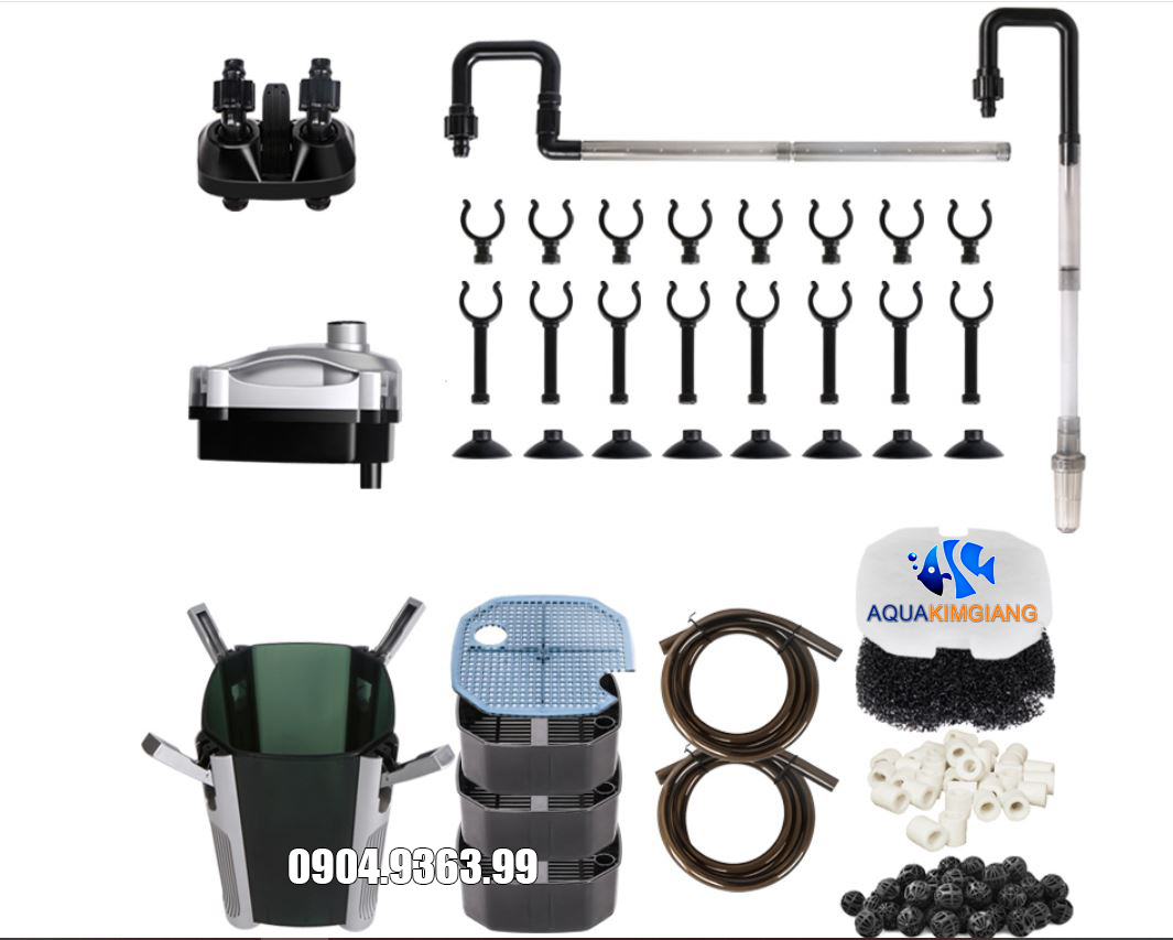 Lọc thùng Atman DF 1300 - Lọc thùng cao cấp cho bể cá