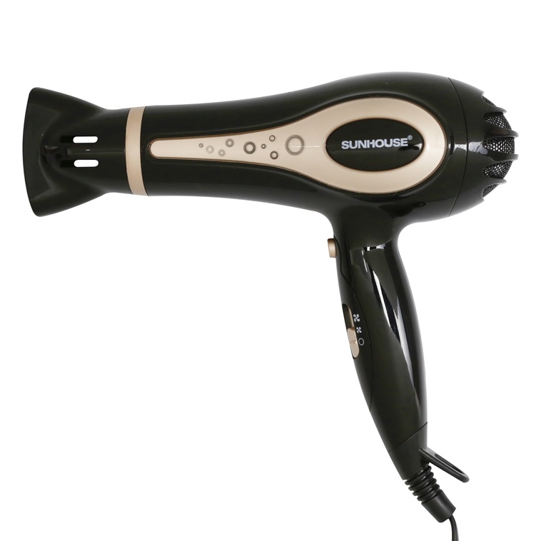 Máy sấy tóc Sunhouse SHD2317 công suất 1800W - 2 mức gió 3 mức nhiệt độ - Tự động ngắt khi quá tải - Bảo hành 12 tháng