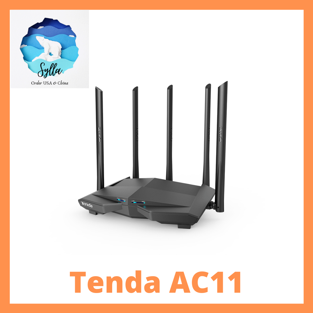 cục phát router wifi Tenda AC23, AC11, AC8 - 2 băng tần full gigabit, cài đặt bằng tiếng Việt qua ứn