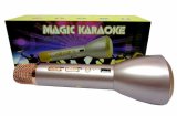 Micro Karaoke bluetooth liền loa kiêm sạc dự phòng 2600mAh - K088- Hồng Phấn