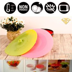Nắp đậy bát Silicon có nún hút dính bát, tô, cốc size 21cm KM 1294