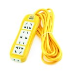 Ổ cắm chống giật chịu nước ( vàng)