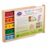 Đồ chơ gỗ bộ học vần winwintoys 60312