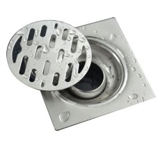 Phễu thoát sàn inox 10x10cm zento bj8201