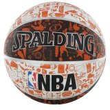 Quả bóng rổ spalding NBA Graffiti số 7, bóng rổ spading cao cấp, quả bóng rổ thi đấu và tập luyện spalding