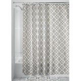 Rèm nhà tắm hình gạch Interdesign 180 x 200 cm