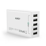 Sạc 5 cổng aukey pa-u13 40w/8a
