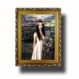 Tranh treo tường - E Ấp Tuổi Trăng Tròn - Tranh Minh Hiền (KHUNG GỖ - 40 x 50cm)