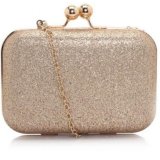 Ví clutch dự tiệc đính kim tuyến sang trọng