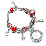 Vòng tay charm đồng hồ thắm sắc tình yêu elizabeth vt-3473-199