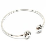 Vòng tay kiềng bạc ý 925