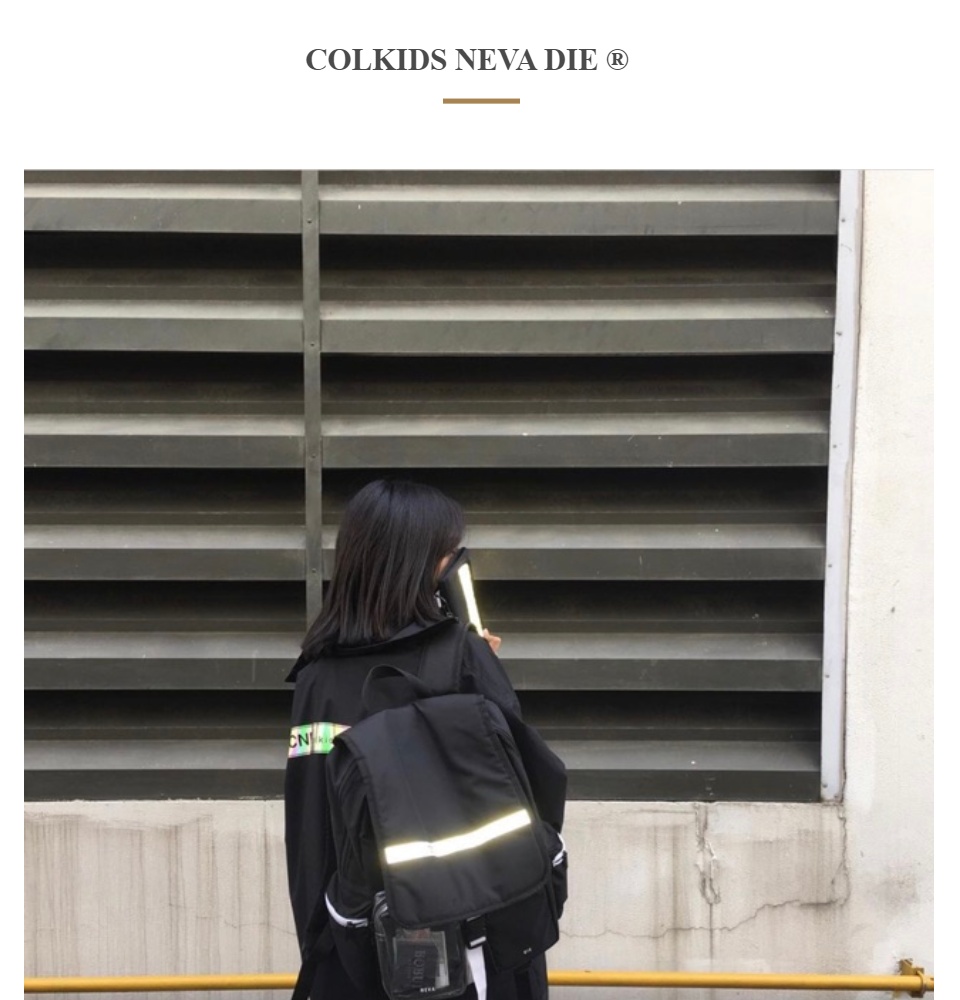 Balo Phản Quang COLKIDS SS3 đi học dành cho nam nữ Màu Đen giá rẽ