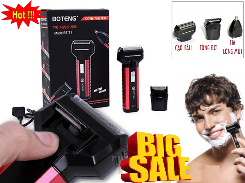 Máy Cạo Râu, sản phẩm hot với thiết kế nhỏ gọn sang trọng, sử dụng dễ dàng, tiện lợi. Khuyến mại sốc - nhanh tay mua ngay !!!