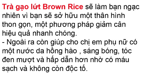 [hcm]trà gạo lức giảm cân brown rice 800gr rang tay thực dưỡng 1