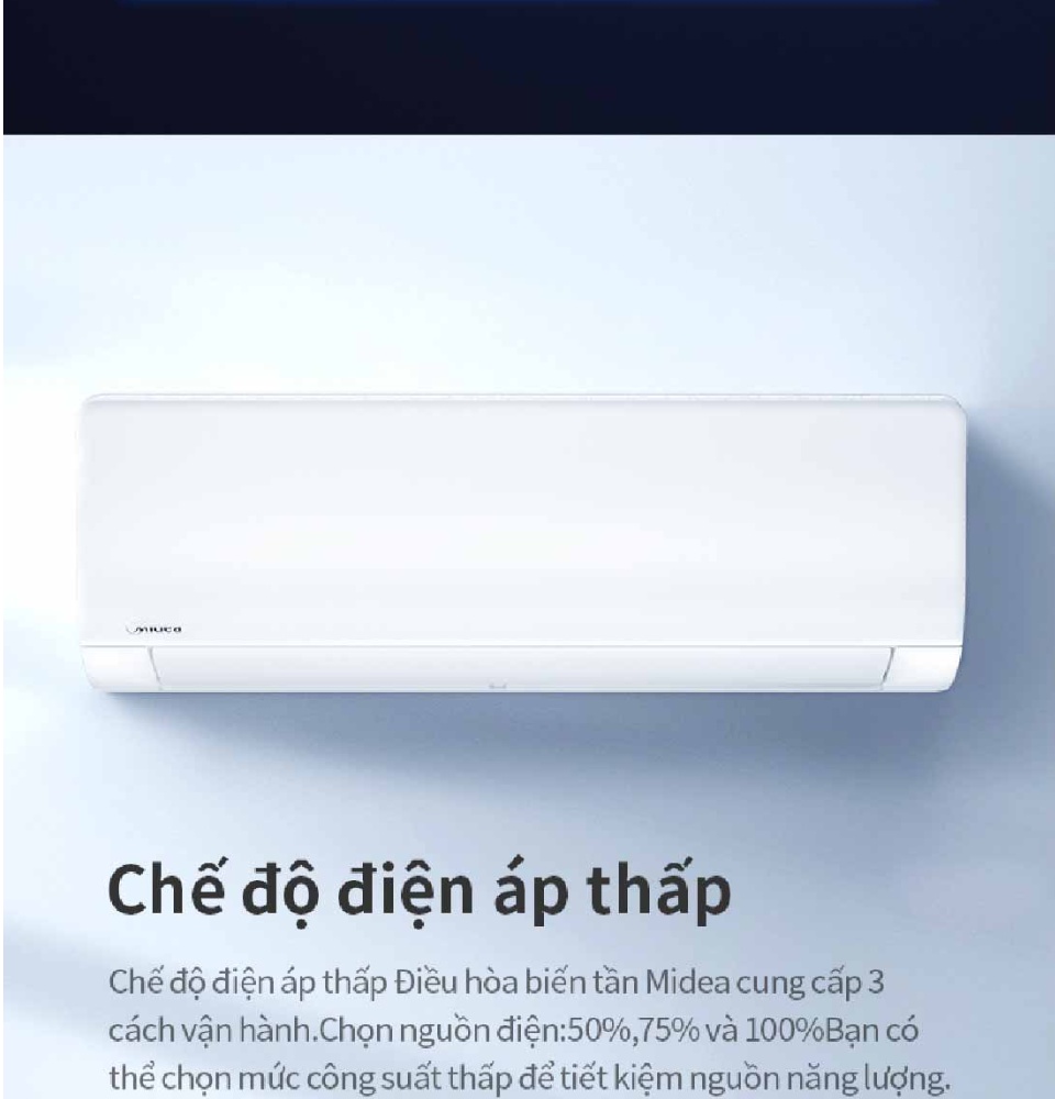 Máy Lạnh Midea Inverter 1HP MSAG-10CRDN8 2020  - Hàng chính hãng bảo hành điện